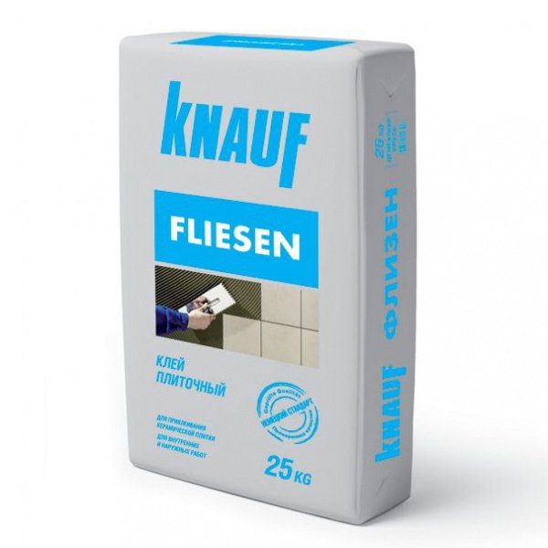 Клей для плитки Knauf Fliesen серый 25 кг