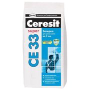Затирка для швов для внутреннего применения Ceresit CE33 светло-серый 2 кг