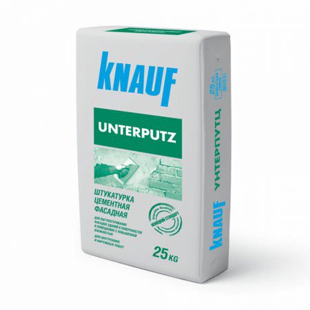 Штукатурка цементная Knauf Unterputz серый 25 кг