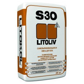 Пол наливной для внутреннего и внешнего применения Litokol Litoliv S30 25 кг